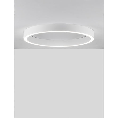 Nova Luce STING Geïntegreerde LED-plafondlamp, halfverzonken, zandwit, Triac dimbaar, 50W, 2968lm, 3000K