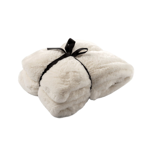 Dutch Decor set sierkussen en plaid - Daimy en Lize - Wit - vtwonen shop