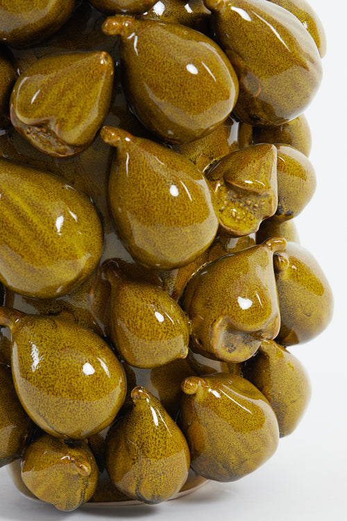 Light & Living vaas NATALIA - 23.5x23x32.5cm - geel - vtwonen shop