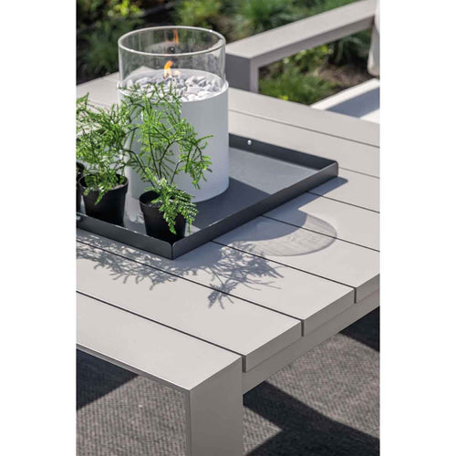 Garden Impressions lounge dining tafel Malakka taupe 111,5x111,5 cm - vtwonen shop