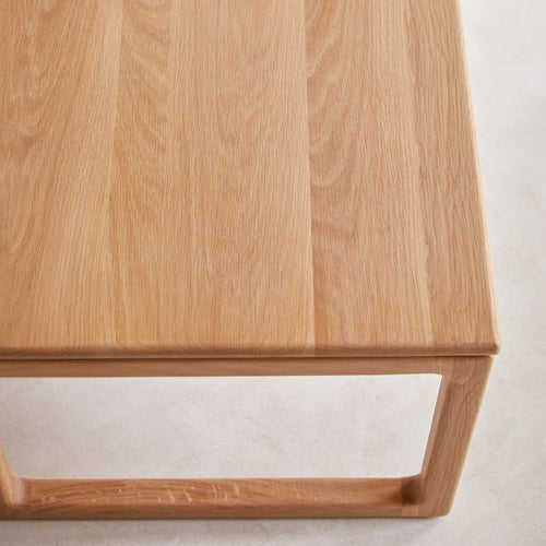 Tikamoon Salontafel van massief eikenhout - Naturel