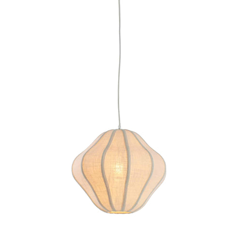 Light & Living hanglamp Sukau - wit - Ø38.5cm - vtwonen shop
