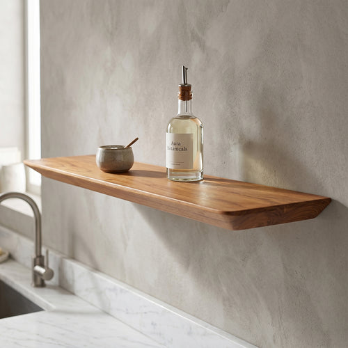 Raw materials wandplank Craftsman - teakhout - 90 cm
