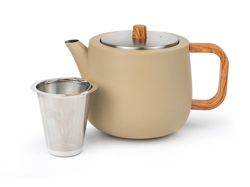Bredemeijer -Theepot Facet - taupe - 1,1L