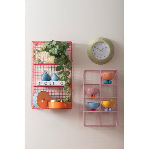 Karlsson wandklok Tender Rib - groen - Ø25cm - vtwonen shop