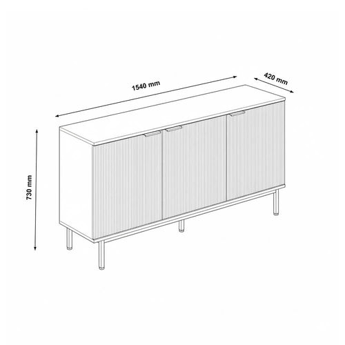 Home Deluxe Dressoir NYLA - 154 x 73 cm