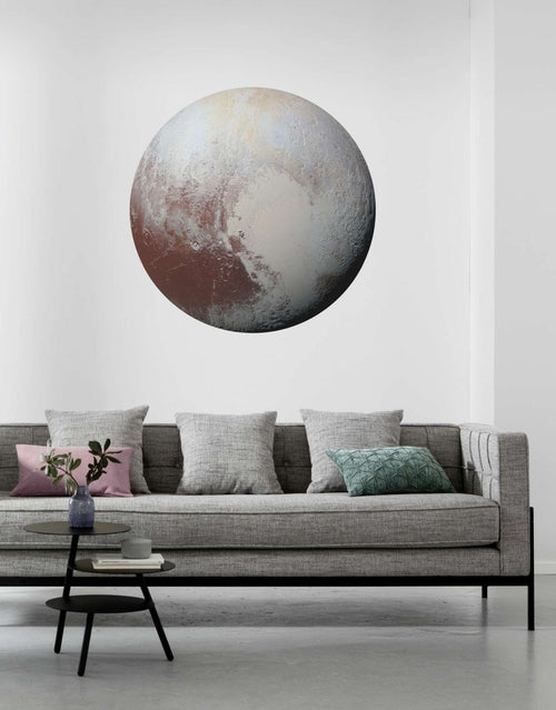 Sanders & Sanders zelfklevende behangcirkel Planeten multicolor - Ø 125 cm - 611764