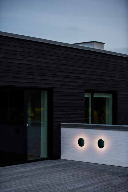 Nordlux Artego Wandlamp Buiten - Ø15cm - LED - 3000K - IP54 - Zwart - vtwonen shop