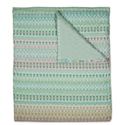Pip Studio sprei Ashanti Quilt - 180x260 cm - groen - vtwonen shop