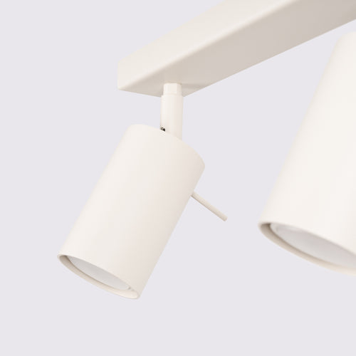 Sollux Lighting Plafondlamp RING 2 beige - 30x6x17cm