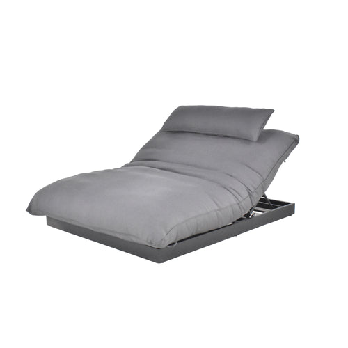 Home Deluxe EMELA ligstoel - aluminium