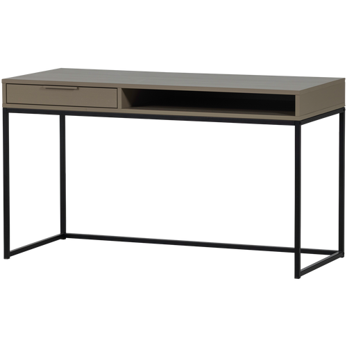 WOOOD bureau Nore - Grenen - Mud - 75x130x58 - vtwonen shop