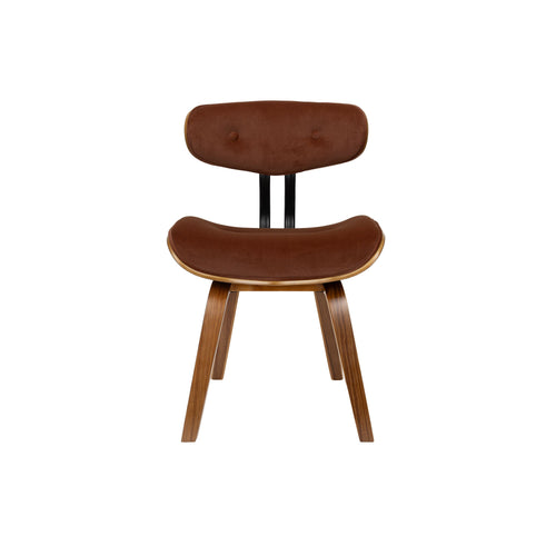 Dutchbone Blackwood Eetkamerstoel Walnootkleur/ Bruin