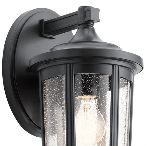 Elstead Kichler Fairfield Outdoor Wandlantaarn Zwart, IP44