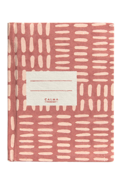 Calma House Notitieboekje Joanna - Roze - 10.5x15.5