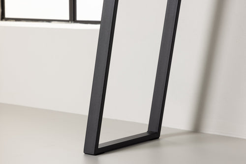 Rebellenclub Sidetable Tamati - 100 x 40 cm - Zwart met Glas - vtwonen shop