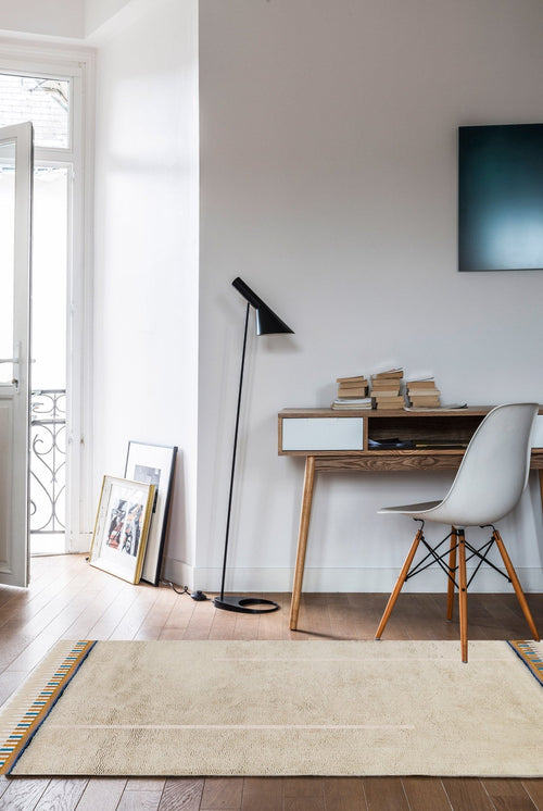 AFK Living vloerkleed HAPPY - handgemaakt - Katoen - 140 x 200 cm