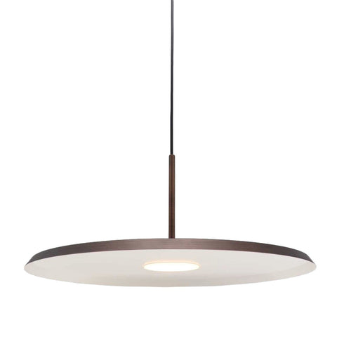 Artdelight hanglamp Osorno - 1 lichts - 35  x 143   cm - koper