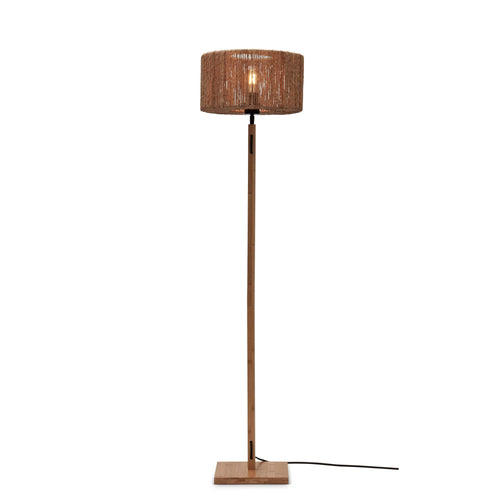 GOOD&MOJO vloerlamp Iguazu - bruin - Ø40cm - vtwonen shop