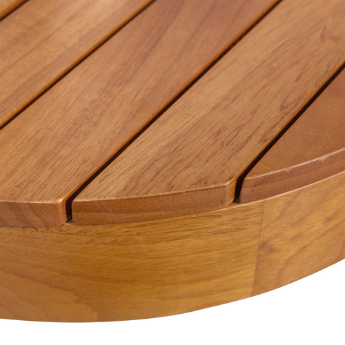 WOOOD parasolvoet Monica - Hout - Naturel - 37xØ49 cm - vtwonen shop