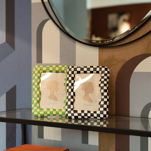 Kare Design fotolijst Checker - 18x24cm - groen - vtwonen shop