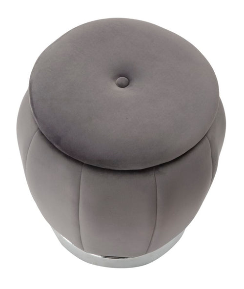 Mauro Ferretti pouf - 43x43 cm - grijs