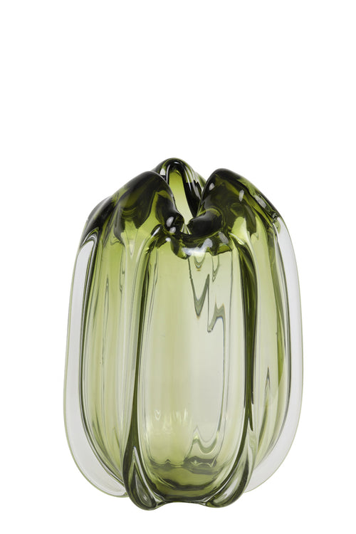Light & Living pot Murela - groen - 21x21x30 cm
