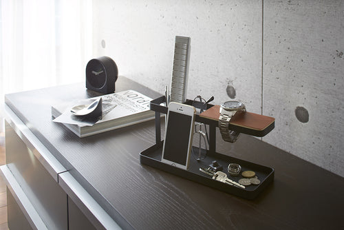 Yamazaki Bureau Organizer - Tower - Zwart
