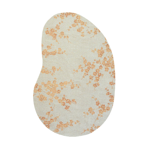 Louis De Poortere binnen & buiten machinewasbaar vloerkleed Sakura van 70% gerecycled PET - beige - 235x340cm