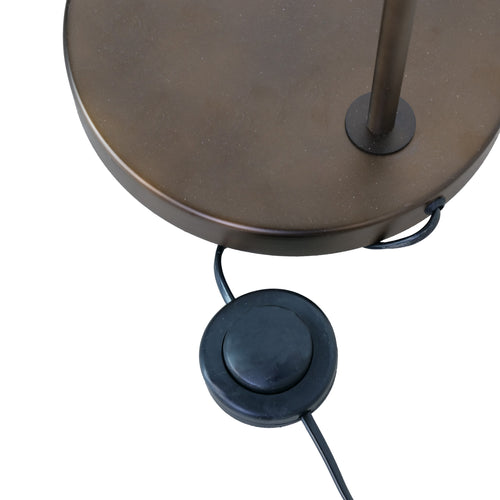 EGLO vloerlamp Swaby - 159.5 cm - brons - vtwonen shop