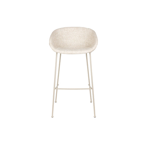 Zuiver Feston Barkrukken 75 cm Beige - Set van 2