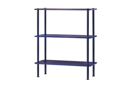 noo.ma Teidi modulaire opbergkast 3-niveaus, 115 x 38 x 9 cm