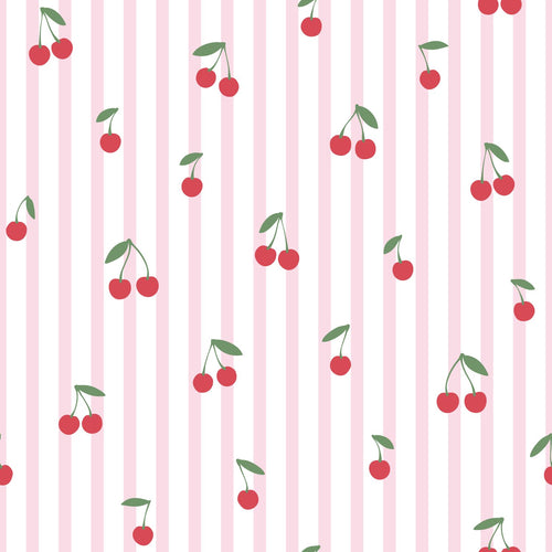 ESTAhome behang kersen licht roze - 50 x 900 cm - 131654 - vtwonen shop