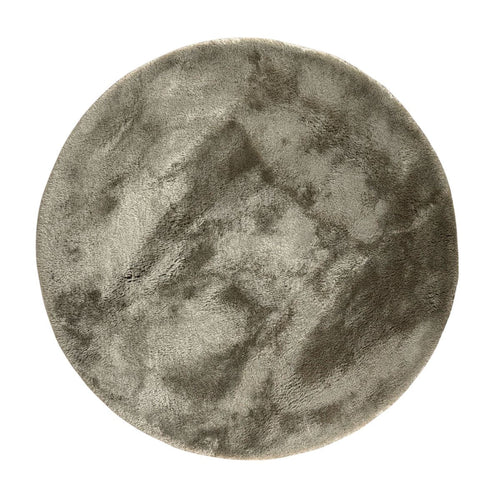 Interieur05 vloerkleed Odelia stone - rond -hoogpolig  - 160 x 160 cm