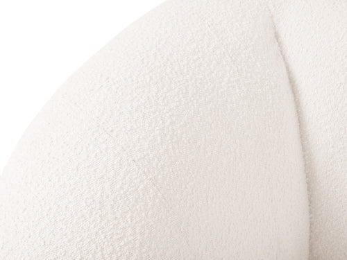 Cosmopolitan Design Bank Essen 3-zits, boucle, wit - 95x230x86cm