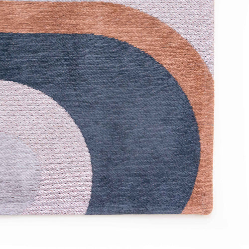 Louis De Poortere vloerkleed Camel Blue - bruin - 170x240cm