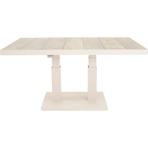 Lesli Living tuintafel Prato - beige - 140x85x50cm