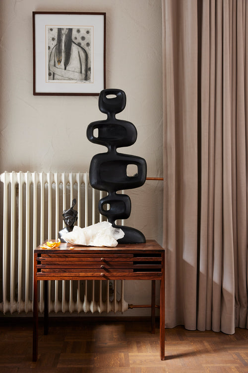 HKLIVING sculptuur Aluminium – diep zwart - vtwonen shop