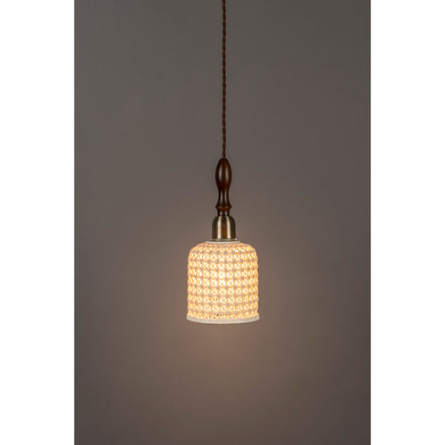 Dutchbone Poppy Hanglamp Lang - Grijs - vtwonen shop