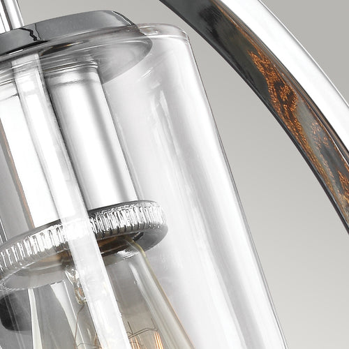Elstead Marlena - 1 lichte wandlamp gepolijst chroom, E27