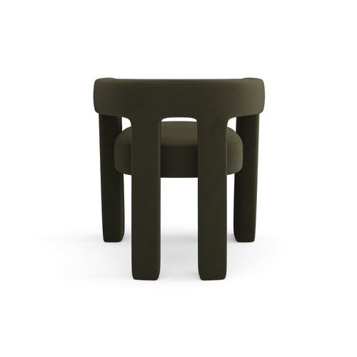 Sia Home - Stoelen ALYA - Zacht fluweel - Kaki groen - 66cm - vtwonen shop
