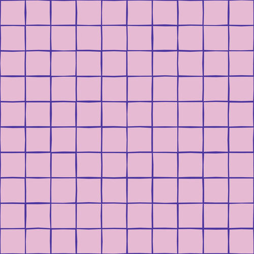 ESTAhome behang geblokt motief paars - 50 x 900 cm - 131593 - vtwonen shop