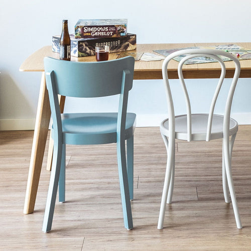 Fameg Fergus Houten Eetkamerstoel Blauw - vtwonen shop