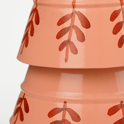 Mica Decorations Decoratie kerstboom roze - h40xd13cm