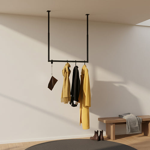 HOME DELUXE kapstok SWAY zwart - uitschuifbaar - vtwonen shop