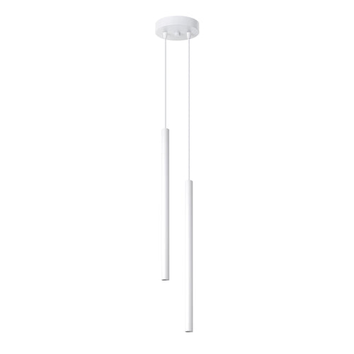 Sollux Lighting Hanglamp PASTELO 2 wit - 15x15x118cm