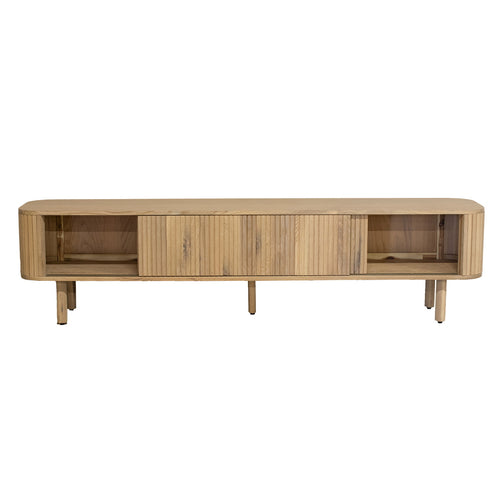 DÉJA Living Tv-Meubel Élise - Naturel - Eikenhout - 200cm - vtwonen shop