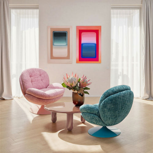 Kare Design Salontafel Eliano Ø90cm mokka