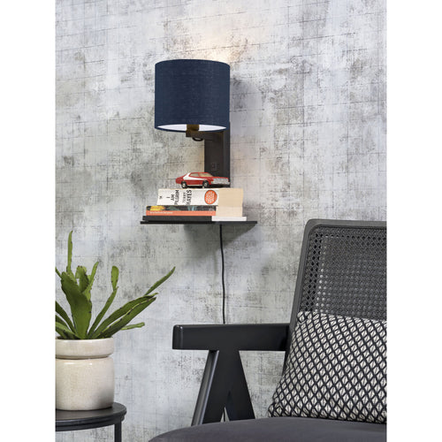 GOOD&MOJO wandlamp Andes - zwart - 19x24x36cm - vtwonen shop