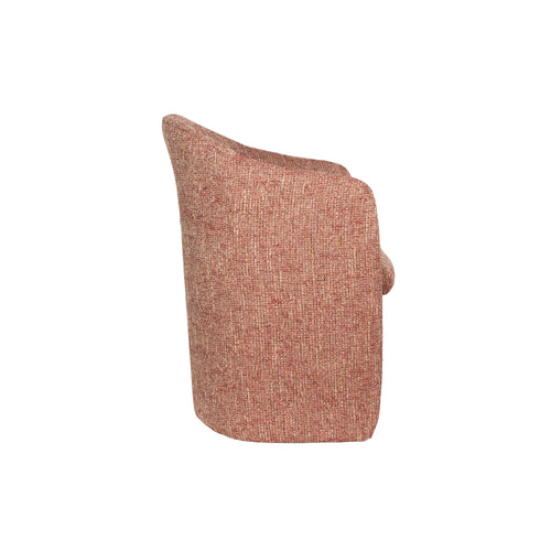 Zuiver Contour Eetkamerstoelen Armleuning Terracotta Rood - Set van 2